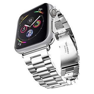 アップルウォッチ(Apple Watch)のApple Watch 38、40mm ステンレスバンド (シルバー)(その他)