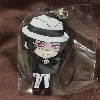 鬼滅の刃 ガチャガチャ 鬼舞辻 無惨 ラバーストラップ ラバスト  むざん(キャラクターグッズ)