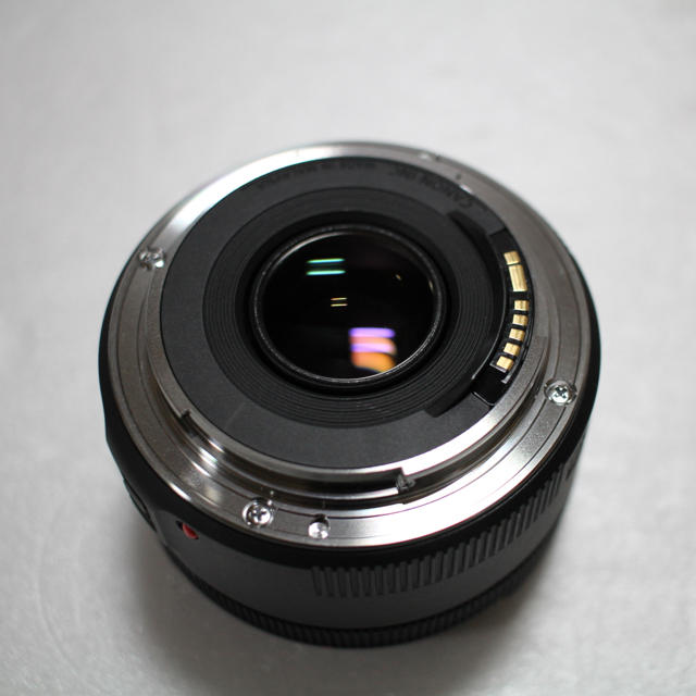 Canon(キヤノン)のキャノン Canon EF 50mm f/1.8 STM プロテクター付き スマホ/家電/カメラのカメラ(レンズ(単焦点))の商品写真