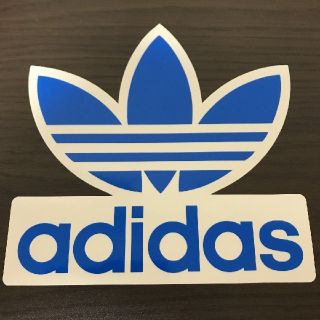 アディダス(adidas)の「縦16.3cm横16.8cm」adidas　ステッカー(その他)