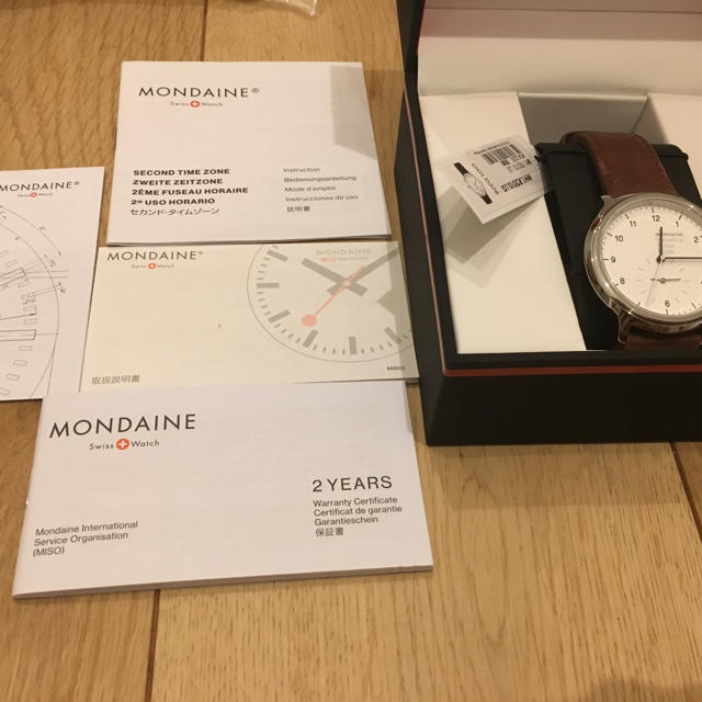 MONDAINE(モンディーン)の【新品未使用】モンディーンMondaine Men's MH1.R2010.LG メンズの時計(腕時計(アナログ))の商品写真