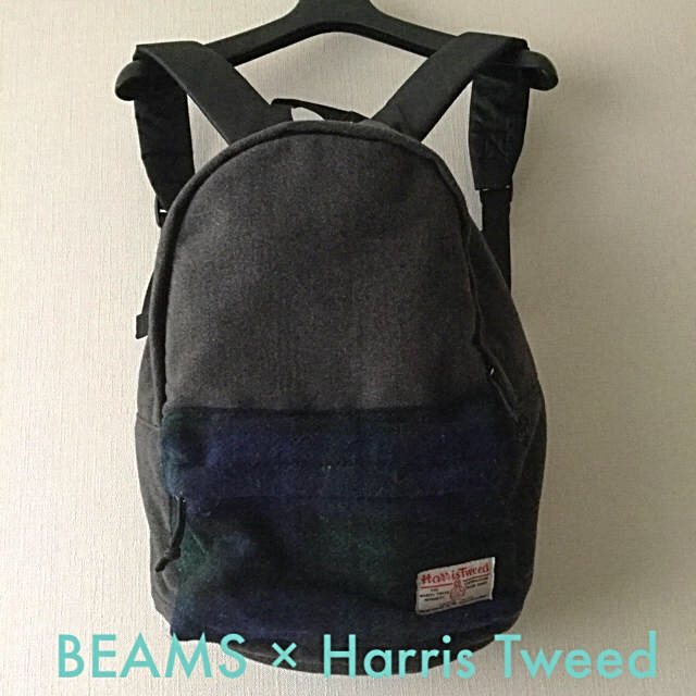 BEAMS(ビームス)のBEAMS＊Harris Tweedリュック レディースのバッグ(リュック/バックパック)の商品写真