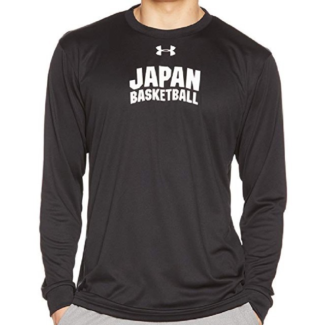 UNDER ARMOUR(アンダーアーマー)の新品 LG underarmour japan basketball tee 黒 スポーツ/アウトドアのランニング(ウェア)の商品写真