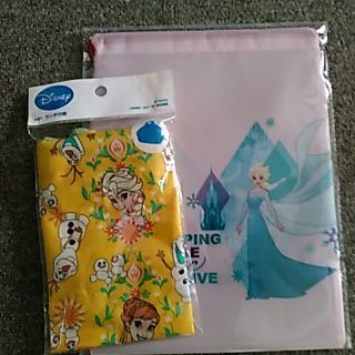 アナトユキノジョオウ(アナと雪の女王)のお弁当袋　アナ雪　オラフ　新品未使用(ランチボックス巾着)