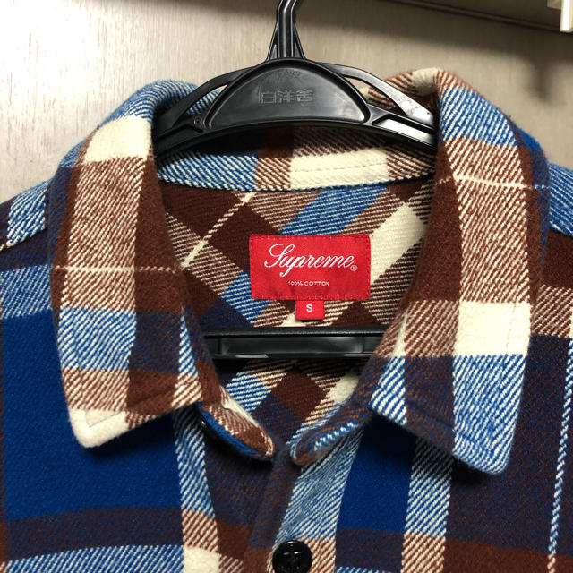 supreme heavyweight flannel shirt ネルシャツ 1