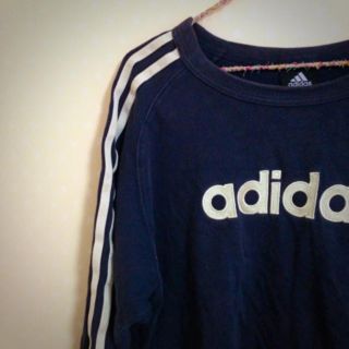 アディダス(adidas)のラインロンT(Tシャツ(長袖/七分))