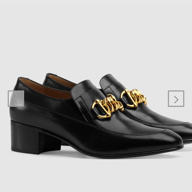 Gucci - GUCCI☆19aw ホースビットレザーシューズ ヒールの通販 by