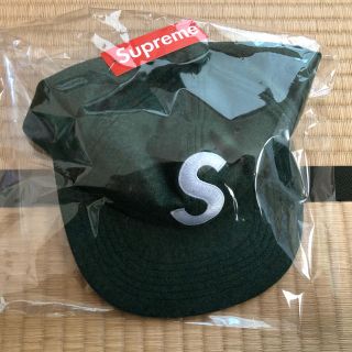 シュプリーム ウール キャップ(メンズ)(グリーン・カーキ/緑色系)の