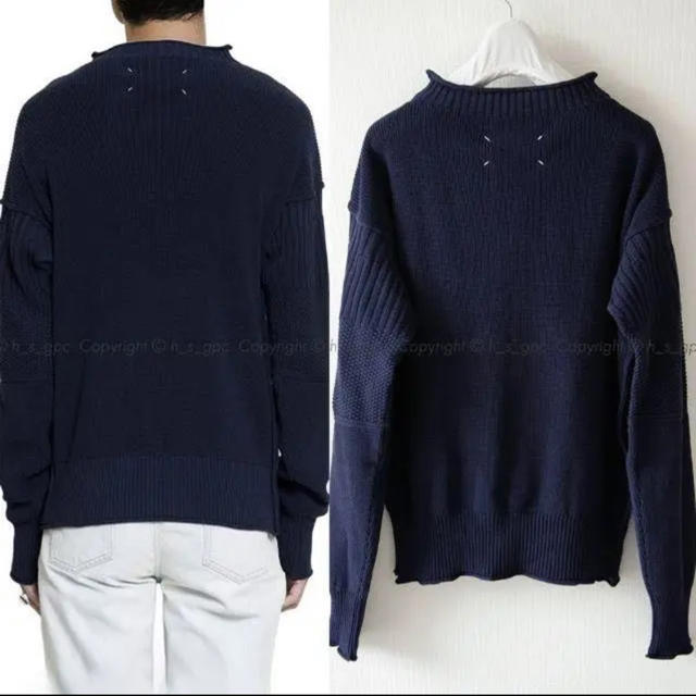 maison margiela bottle neck knit