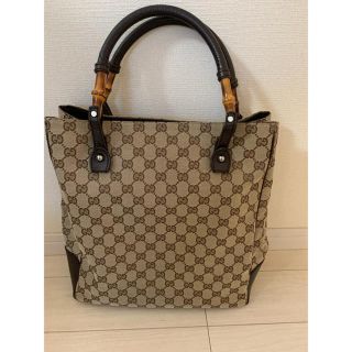 グッチ(Gucci)のりんご様専用　グッチ　バンブートートバッグ(トートバッグ)