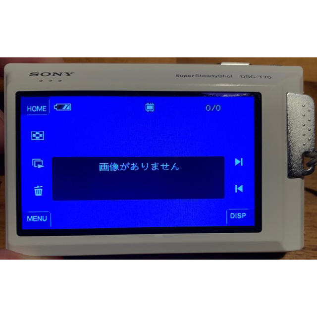 SONY(ソニー)のSONY サイバーショット DTS-T70 ホワイト スマホ/家電/カメラのカメラ(コンパクトデジタルカメラ)の商品写真