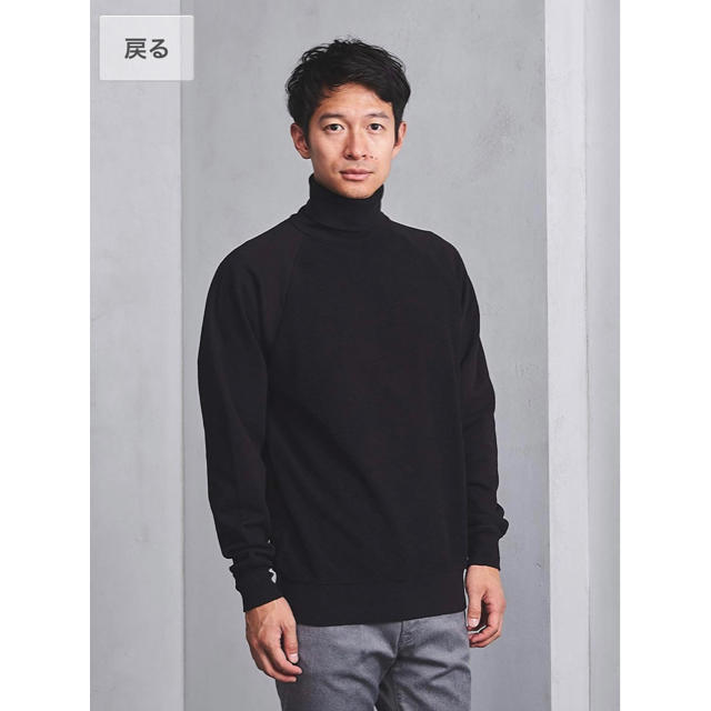 UNITED ARROWS(ユナイテッドアローズ)のユナイテッド アローズ タートルネックカットソー　LES BASICS メンズのトップス(Tシャツ/カットソー(七分/長袖))の商品写真