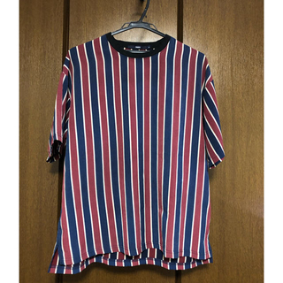 チャオパニック(Ciaopanic)のciao panic ストライプシャツ M(Tシャツ/カットソー(半袖/袖なし))