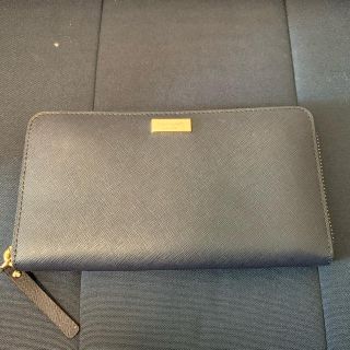 ケイトスペードニューヨーク(kate spade new york)の新品Kate Spade Lasey 長財布　紺ネイビー(長財布)