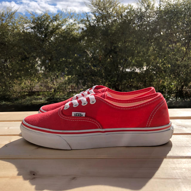 VANS(ヴァンズ)の☆美品☆22.5㎝☆ VANS ヴァンズ オーセンティック  B820 レディースの靴/シューズ(スニーカー)の商品写真