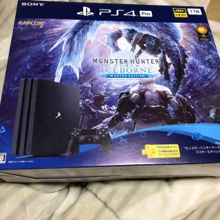 カプコン(CAPCOM)のPlayStation 4 Pro “モンスターハンターワールド：アイスボーン (家庭用ゲーム機本体)