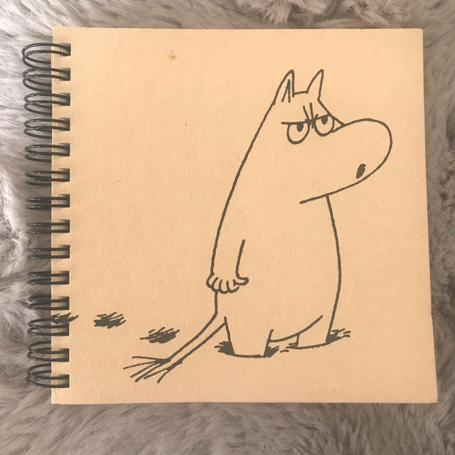 学研(ガッケン)のMOOMIN kraft notebook インテリア/住まい/日用品の文房具(ノート/メモ帳/ふせん)の商品写真