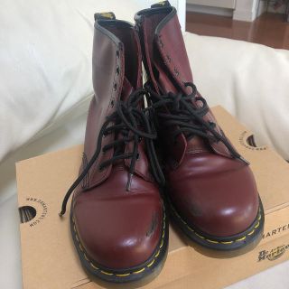 ドクターマーチン(Dr.Martens)のdr martens 8 ホール　チェリー  uk6(ブーツ)