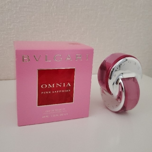 BVLGARI(ブルガリ)のBVLGARI 新品 オムニア40ml ピンクサファイア コスメ/美容の香水(香水(女性用))の商品写真