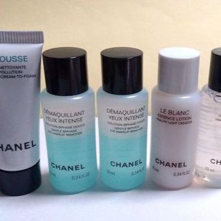 シャネル(CHANEL)の新年sale 5点 シャネル サンプル　アイリムーバー洗顔化粧水乳液(クレンジング/メイク落とし)