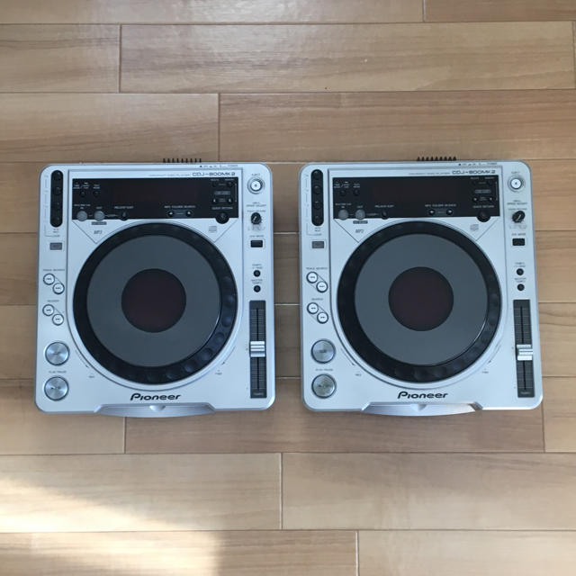 パイオニア　CDJ800MK2 を2台　DJセット