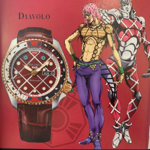 正規 新品 SEIKO ジョジョの奇妙な冒険 SEIKO ディアボロ 時計 腕時計(アナログ)