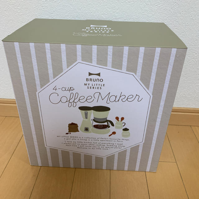 ブルーノ☆コーヒーメーカー スマホ/家電/カメラの調理家電(コーヒーメーカー)の商品写真