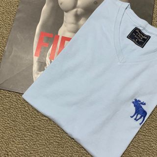 アバクロンビーアンドフィッチ(Abercrombie&Fitch)のラスト1着！☆アバクロ メンズビッグムースＶネックTシャツ☆XS(Tシャツ/カットソー(半袖/袖なし))