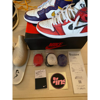 ナイキ(NIKE)のNIKE airjordan 1 lakers 25.5(スニーカー)