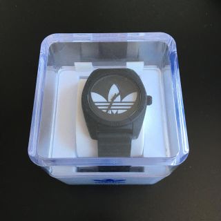 アディダス(adidas)のadidas Watch 黒　※電池切れ品(腕時計(アナログ))