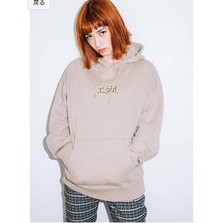 エックスガール CATS SWEAT HOODIE サイズ2