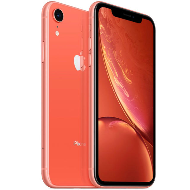 おまけ有り　新品　iPhone XR 128GB コーラル オレンジ 送料無料