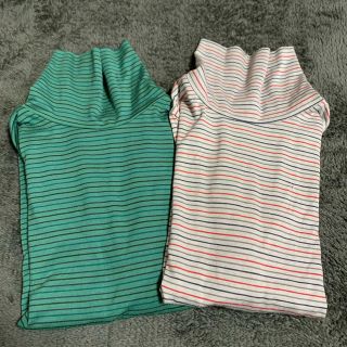 ユニクロ(UNIQLO)のUNIQLOヒートテック　タートルネック☆110(下着)