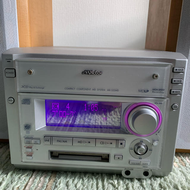 Victor MD CDプレーヤーの通販 by ke→'s shop|ビクターならラクマ