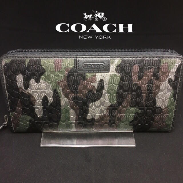 COACH(コーチ)のプレゼントにも❤️新品コーチ正規品ラウンドファスナー長財布 メンズのファッション小物(長財布)の商品写真
