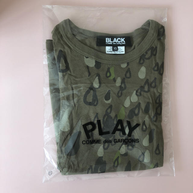 BLACK COMME des GARCONS(ブラックコムデギャルソン)のコムデギャルソン　Tシャツ【さらに値下げ！】 レディースのトップス(Tシャツ(半袖/袖なし))の商品写真