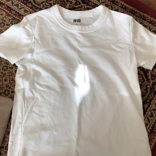 ユニクロ(UNIQLO)のユニクロ　白Tシャツ(Tシャツ(半袖/袖なし))