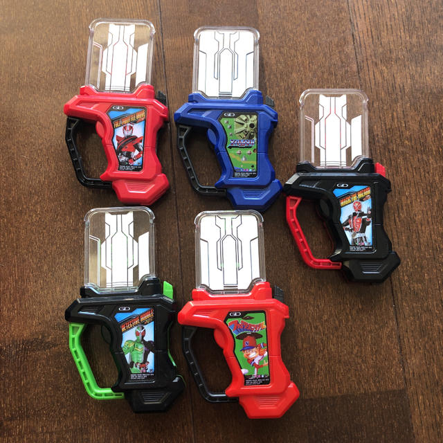 仮面ライダー　エグゼイド　ガシャット　5個セット キッズ/ベビー/マタニティのおもちゃ(その他)の商品写真