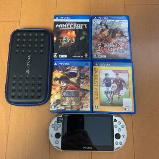 プレイステーションヴィータ(PlayStation Vita)のmilk様専用：Play Station Vita シルバー メモリ16G付(家庭用ゲーム機本体)