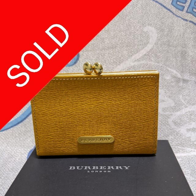 激安直営店 BURBERRY がま口タイプBurberryコイン・カードケース