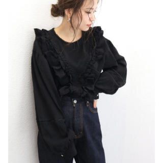 アングリッド(Ungrid)の♡ungrid コットンフリルレースブラウス♡(シャツ/ブラウス(長袖/七分))