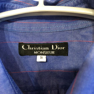 貴重 本物 80s ビンテージ Dior ディオール ドレス シャツ ワイシャツ