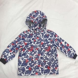 プチバトー(PETIT BATEAU)のプチバトー　ヨットパーカー　トリコロールフラワー(ジャケット/コート)