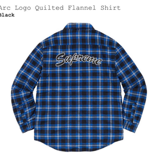 シュプリーム(Supreme)のSupreme Arc Logo Quilted Flannel Shirt M(シャツ)