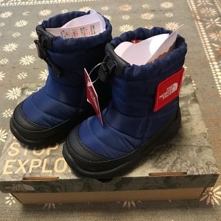 ザノースフェイス(THE NORTH FACE)のヌプシ　ブーツ　ネイビー×ブラック　15cm お値下げしました！(ブーツ)