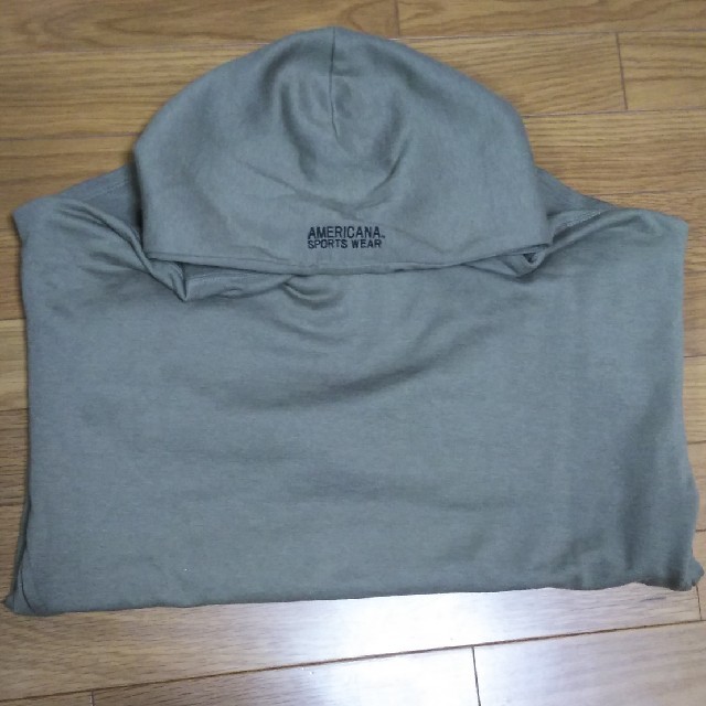 AMERICANA sidezip parka カーキ 日本最大級 www.fenix-seguridad.com