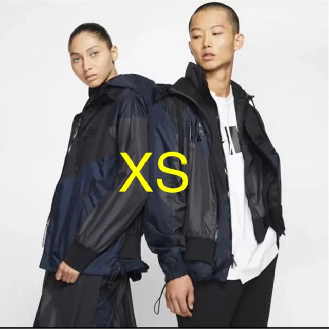 sacai(サカイ)の⭐️ラスト1点‼️⭐️希少なXS Nike Sacai Hooded  メンズのジャケット/アウター(ナイロンジャケット)の商品写真