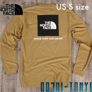 ザノースフェイス(THE NORTH FACE)の◆日本未発売◆NORTH FACE RED BOX ロングTシャツ S BKK(Tシャツ/カットソー(七分/長袖))