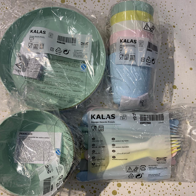 IKEA(イケア)のKALAS カラース パステルカラー インテリア/住まい/日用品のキッチン/食器(食器)の商品写真