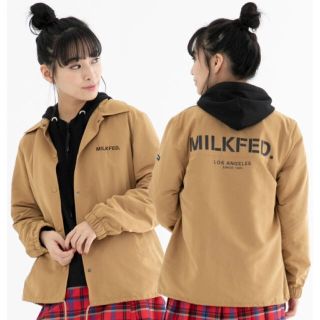 ミルクフェド(MILKFED.)のMILKFED. STENCIL COACHES JACKET(ブルゾン)